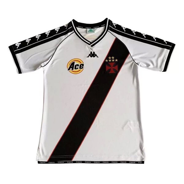 Thailande Maillot Football Vasco da Gama Domicile Retro 1999 2000 Blanc